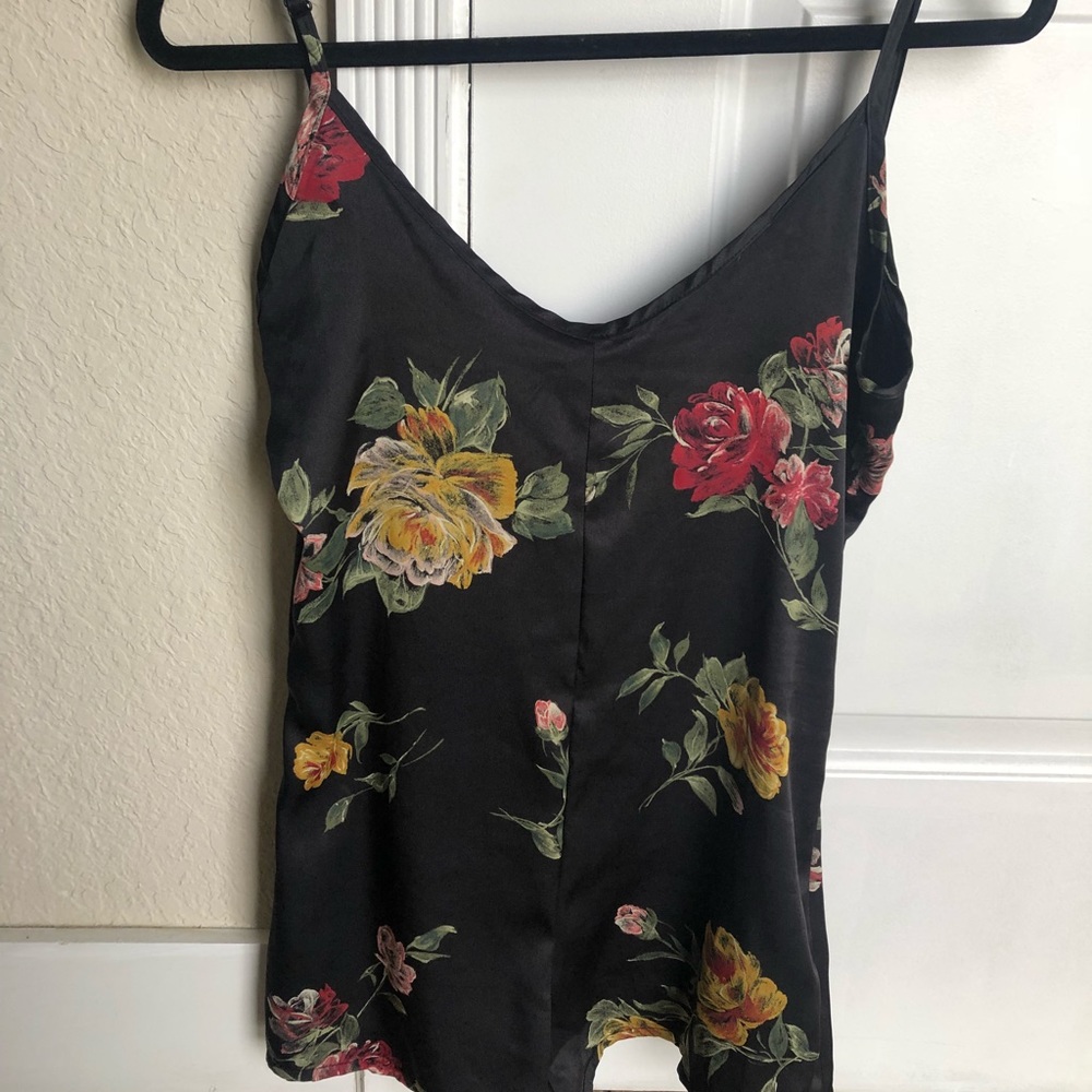 Jac Vanek Floral Romper